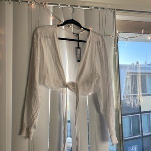 Cotton On Tie Blouse